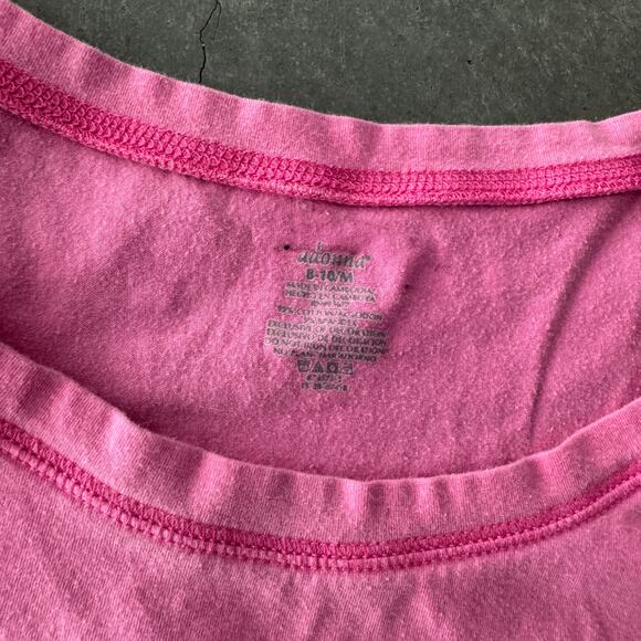 Vintage Y2k Pink Bubblegum Off To Bed Coquette Sleep Graphic Tee Adonna Medium - Picture 4 of 6